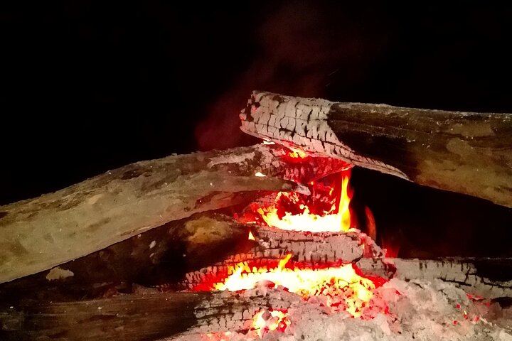 Chitwan National Park Safe CampFire Night Stay From Madi Side