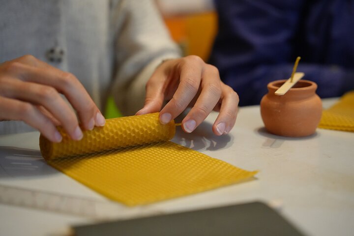 Private Honey Farm Tour and Beeswax Candle Making in Spitak