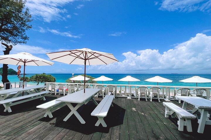 4 Kinds of Marine Sports and BBQ on a Remote Island in Okinawa