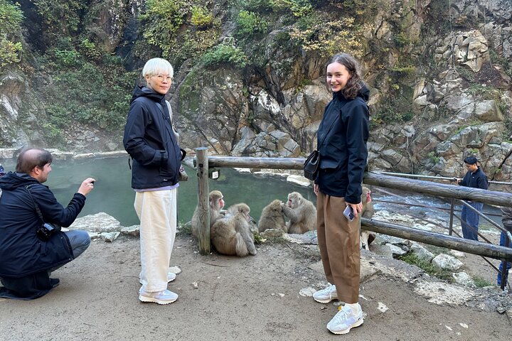 1-Day Private Snow Monkey ZenkoJi Temple & SakeTasting NaganoTour