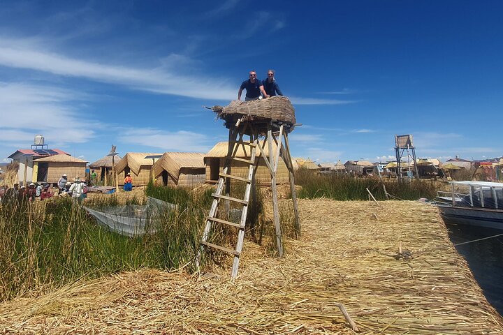 3h Boat Tour to Uros Island from Puno