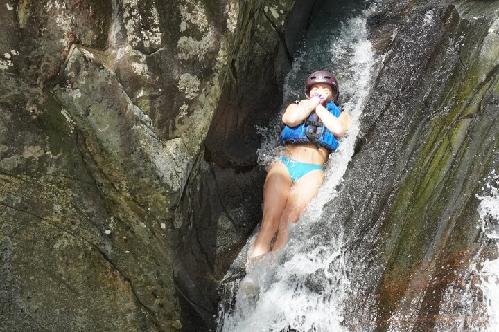 El Yunque Rainforest Waterslides, Waterfalls and Rope Swing