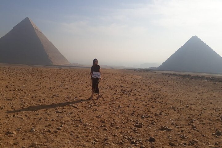 From PortSaid: Giza Pyramid Tour with Lunch at Nile River