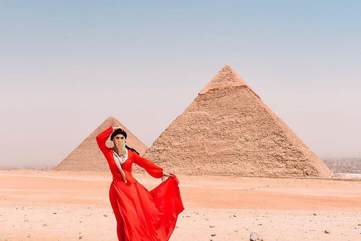 From PortSaid: Giza Pyramid Tour with Lunch at Nile River