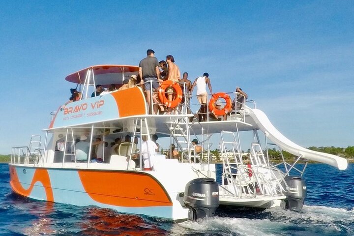 Catamaran Party Cruise with Snorkeling & BBQ