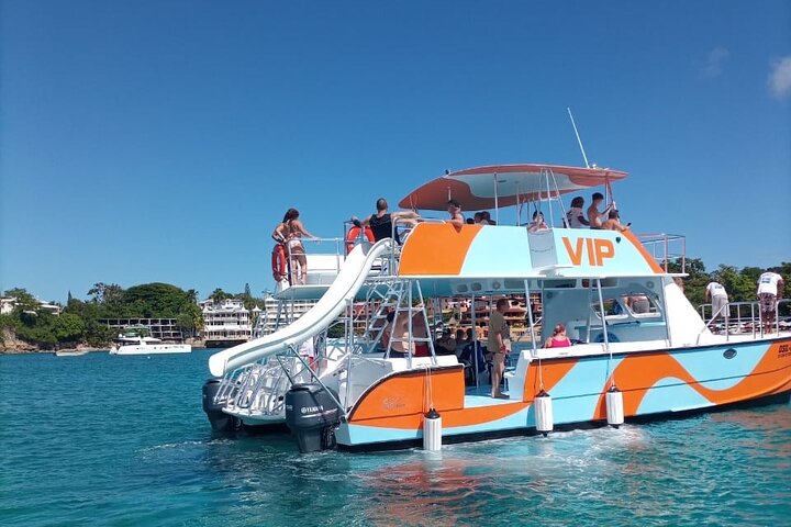 Catamaran Party Cruise with Snorkeling & BBQ