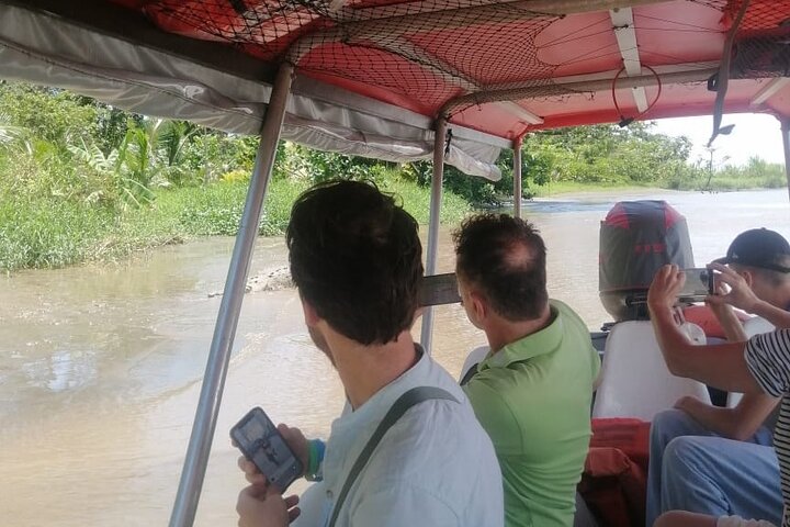 Transfer from Tortuguero to Moin by boat