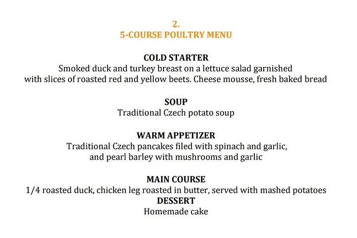 Prague 5 Courses Medieval Dinner and Live Performances