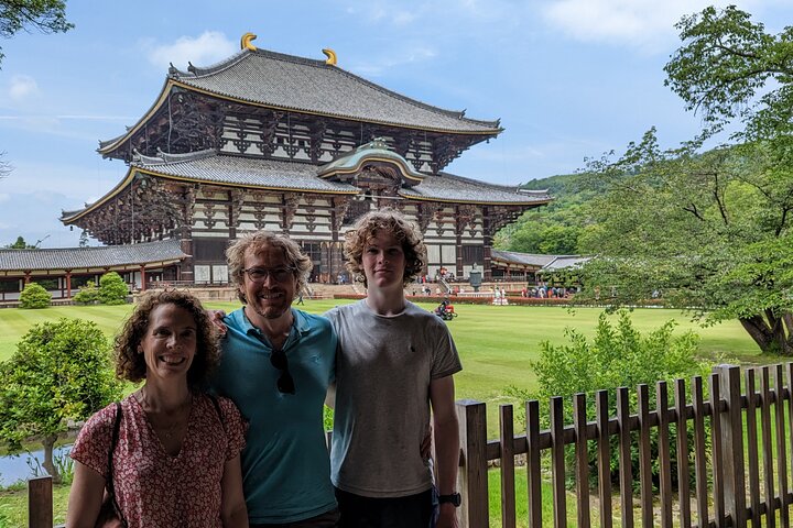 E-Bike Nara Highlights - Todaiji, Knives, Deer, Shrine, and Gems