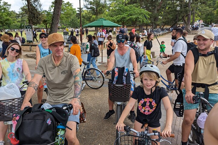 E-Bike Nara Highlights - Todaiji, Knives, Deer, Shrine, and Gems