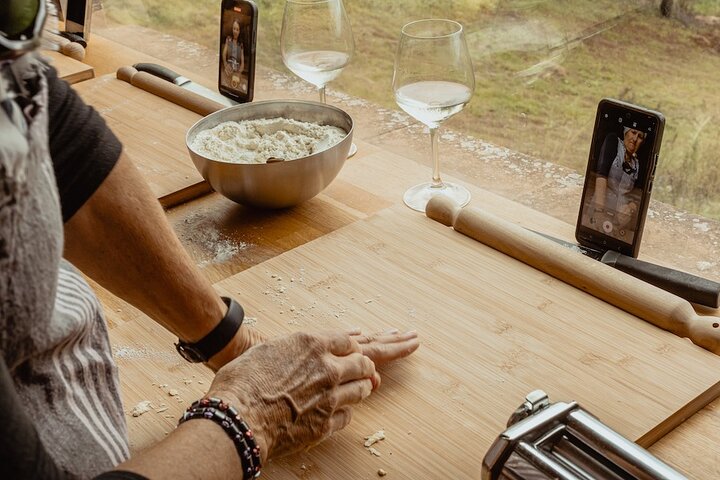 A Brunello Cooking Class with Vineyards View Winery