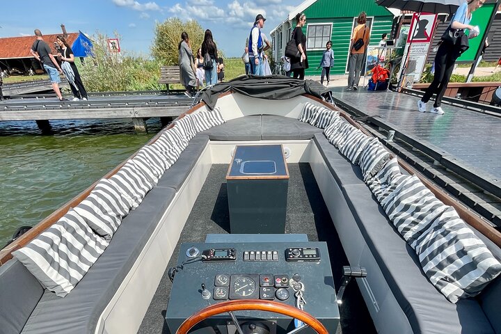Private Zaanse Schans Windmill Cruise On Luxury Boat
