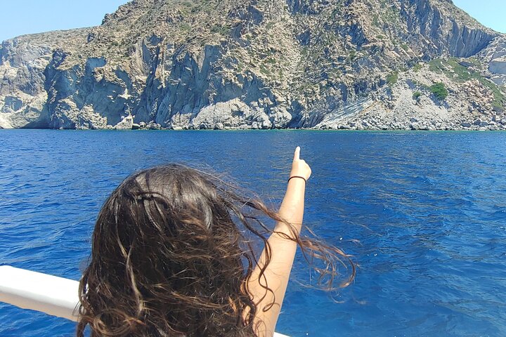 Antiparos & Despotiko Kaiki Cruise — Coves, Swim & BBQ