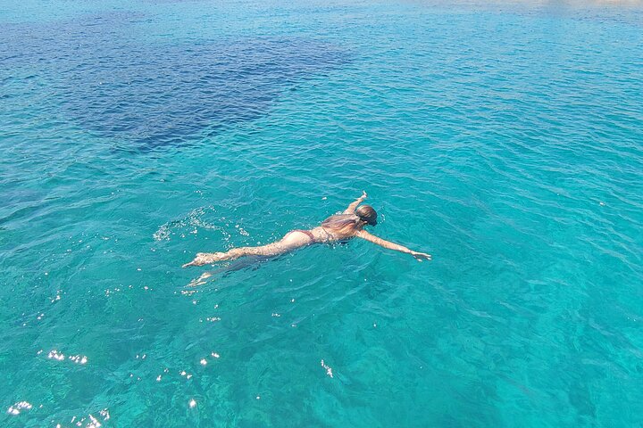 Antiparos & Despotiko Kaiki Cruise — Coves, Swim & BBQ