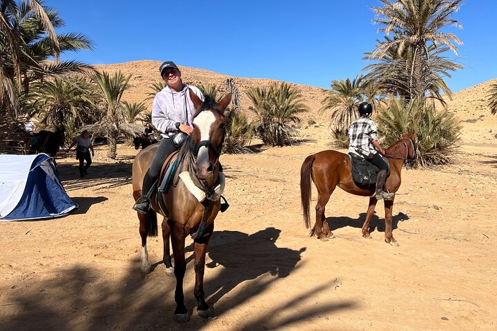 The authentic Tozeur on horseback with private transfer