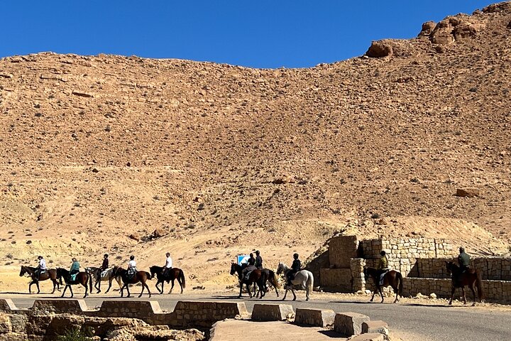 The authentic Tozeur on horseback with private transfer