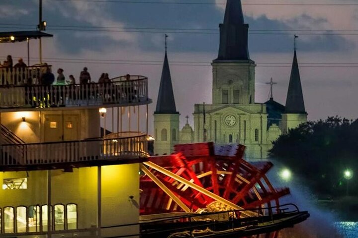 New Orleans Steamboat Natchez Jazz Cruise with Dinner Option