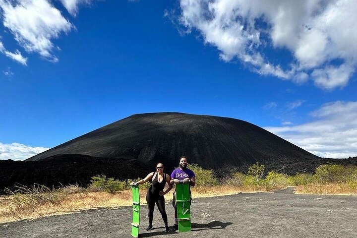 From Managua : León, Sandboarding Cerro Negro + Cathedral UNESCO