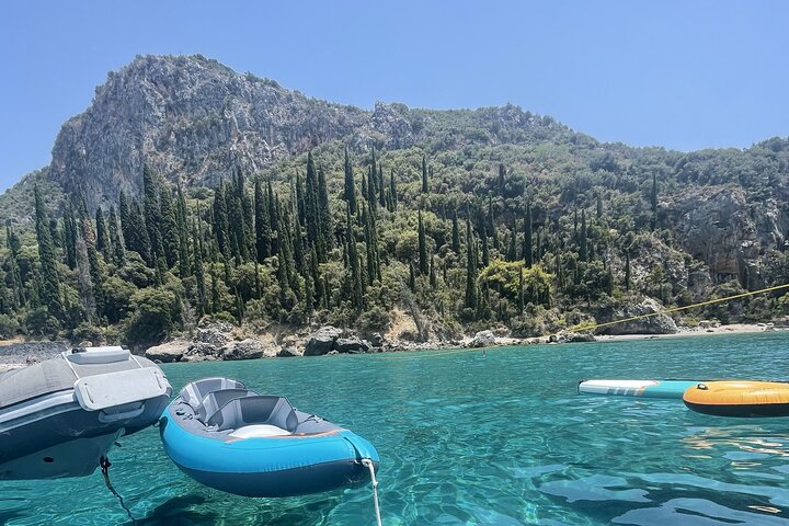 Messinia Half-Day Private Yacht Cruise (Kardamyli, Foneas)