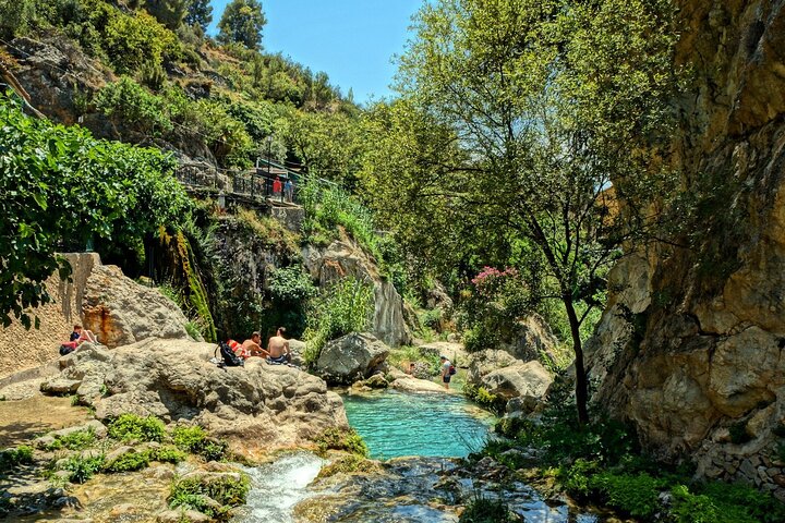 From Albir & Benidorm: Algar Waterfalls day trip