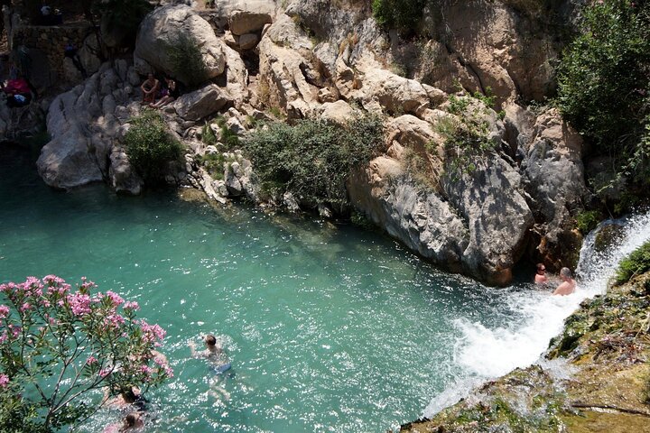 From Albir & Benidorm: Algar Waterfalls day trip