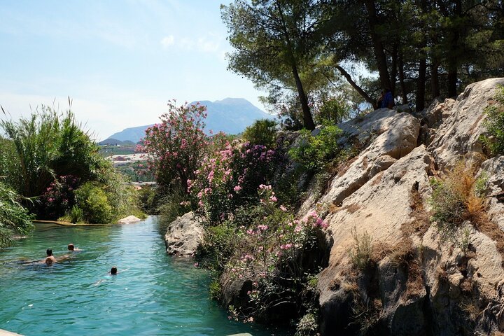From Albir & Benidorm: Algar Waterfalls day trip