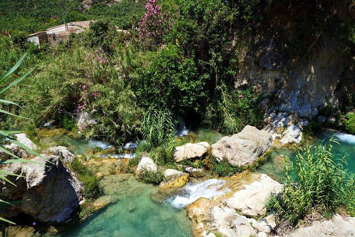 From Albir & Benidorm: Algar Waterfalls day trip