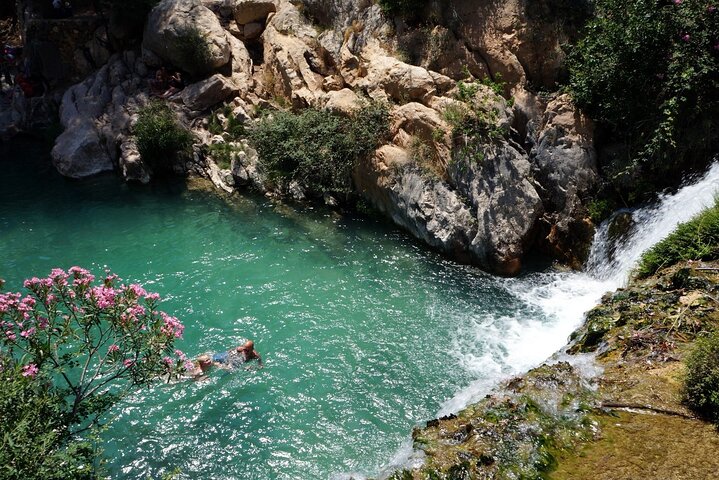 From Albir & Benidorm: Algar Waterfalls day trip