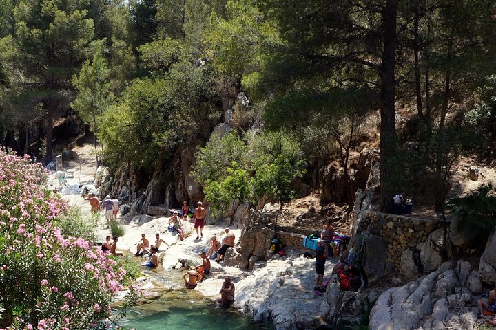 From Albir & Benidorm: Algar Waterfalls day trip