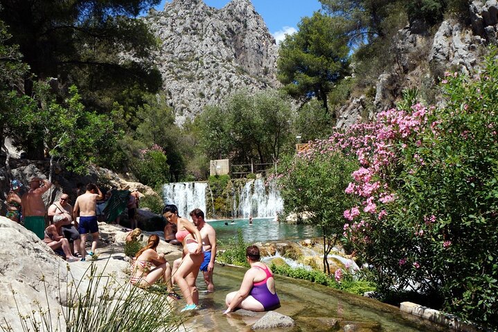 From Albir & Benidorm: Algar Waterfalls day trip