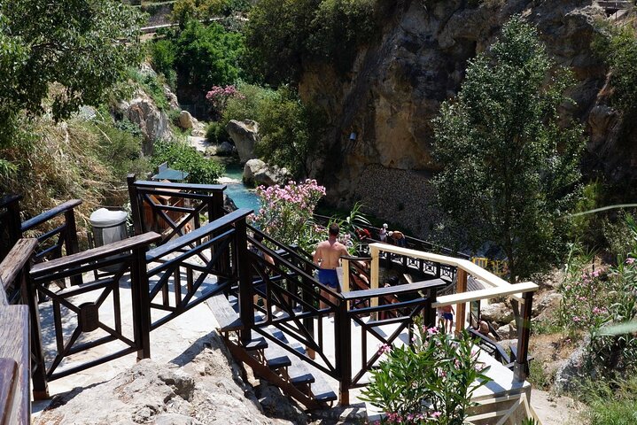 From Albir & Benidorm: Algar Waterfalls day trip