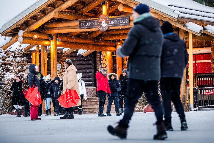 Arctic Magic: Santa's Village, Snowmobiling & Glass Igloo Lunch