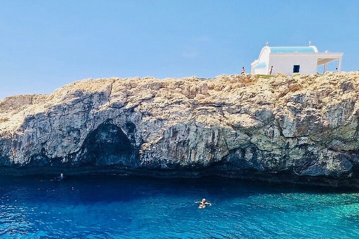 Protaras Turtle LUX Yacht with Slide, Optional BBQ & Transfers