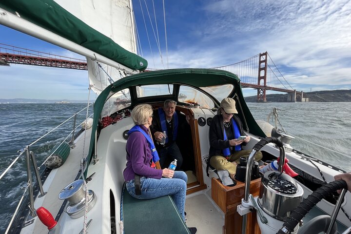 2hr. SUNSET Sailing Experience on San Francisco Bay