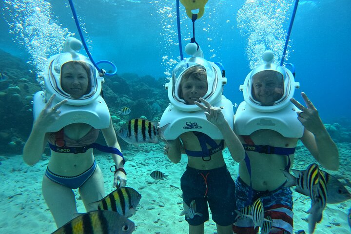 Curacao Helmet Diving-Walk the Ocean Floor, No Swimming Required