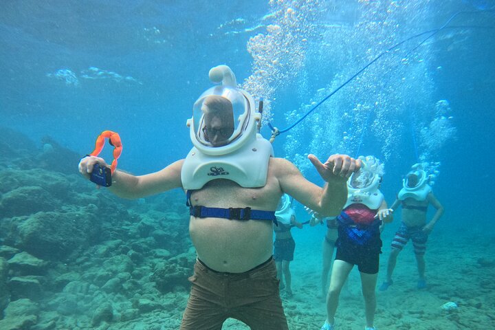 Curacao Helmet Diving-Walk the Ocean Floor, No Swimming Required