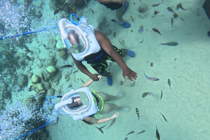 Curacao Helmet Diving-Walk the Ocean Floor, No Swimming Required