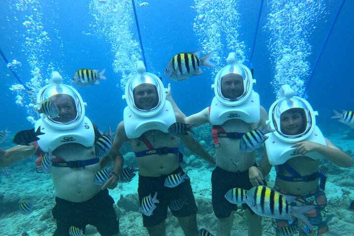 Curacao Helmet Diving-Walk the Ocean Floor, No Swimming Required