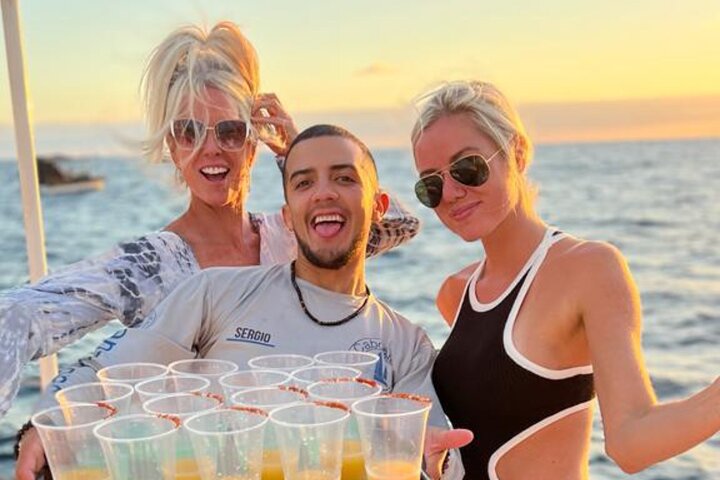 Cabo San Lucas Sunset Cruise with Open Bar and Snacks