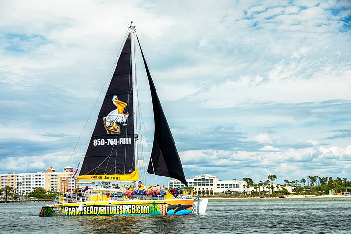 Shell Island Inflatable Adventure Park & Dolphin Sightseeing Tour