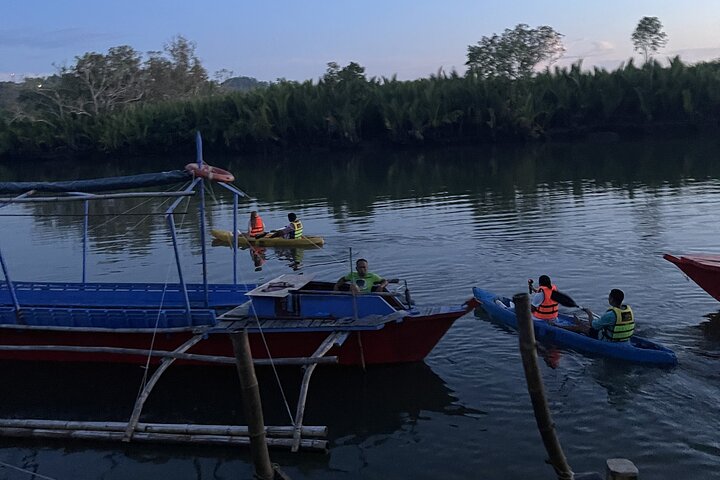 Bohol Firefly Watching by Kayak in Abatan River