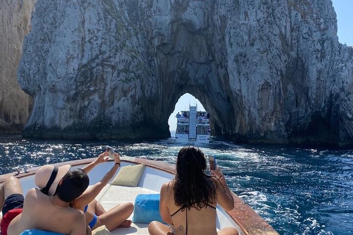 Capri: Boat tour of the caves with swim and Limoncello tasting!
