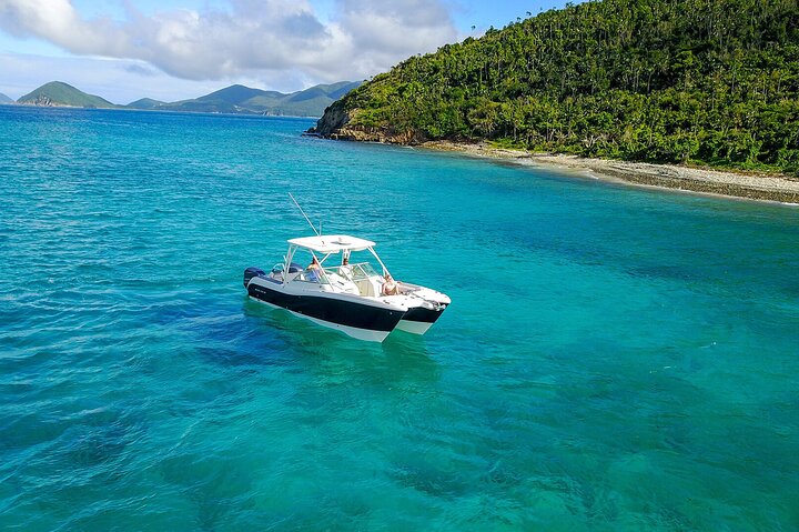 Full-Day Private Boat Charter from St. John or St. Thomas