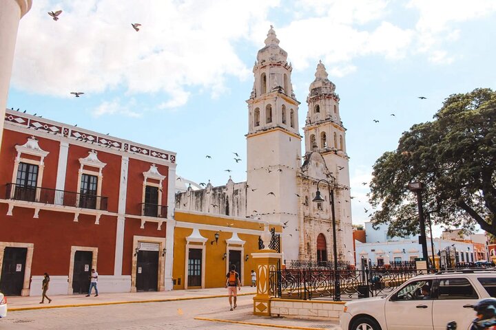 Experience Campeche : evening tour with sunset and typical dinner