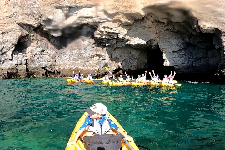 Kayaking Adventure Route with Snorkeling in Mogan Caves
