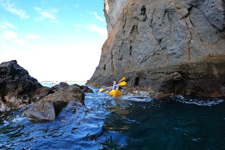 Kayaking Adventure Route with Snorkeling in Mogan Caves