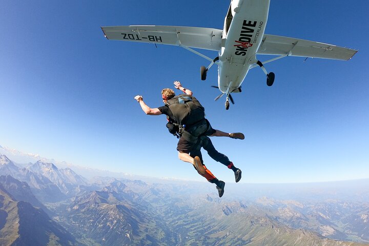 Airplane Skydive Interlaken Action Packed Alps Adventure