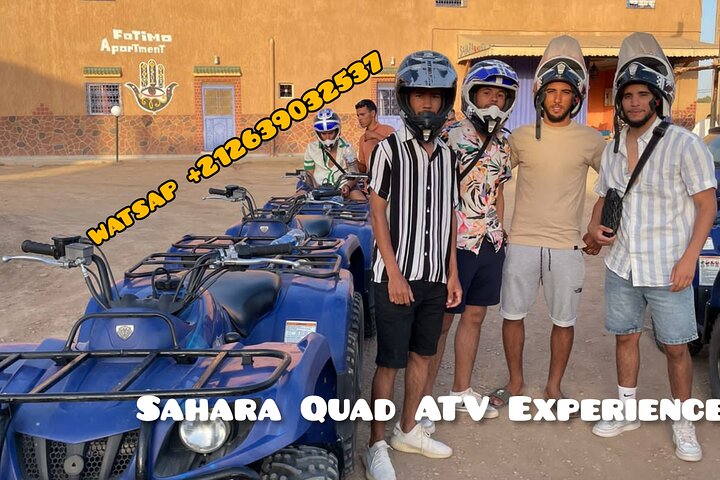 Sahara ATV Quad & buggy in Merzouga Desert & Sandboarding