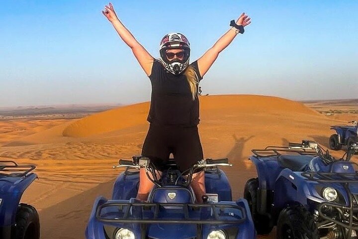Sahara ATV Quad & buggy in Merzouga Desert & Sandboarding