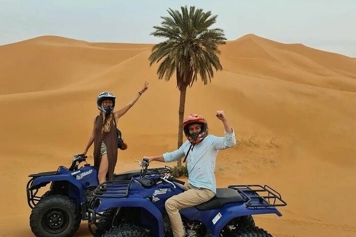 Sahara ATV Quad & buggy in Merzouga Desert & Sandboarding
